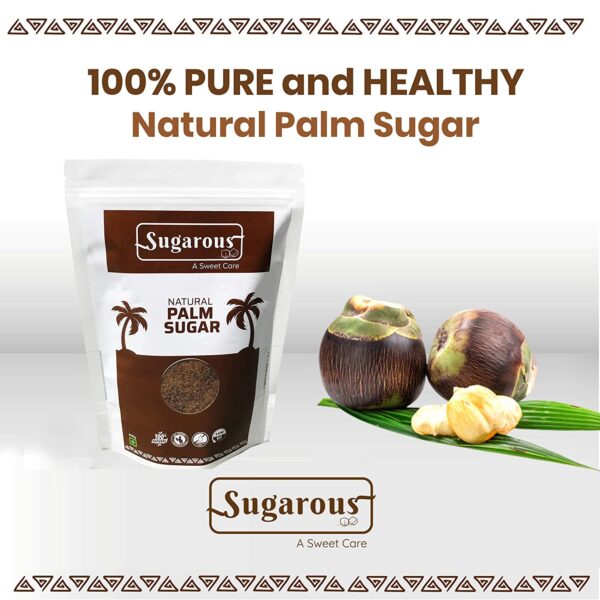 Sugarous palm sugar